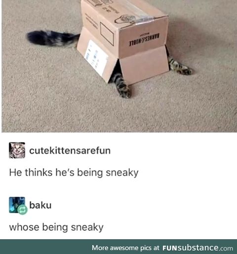 Sneaky one
