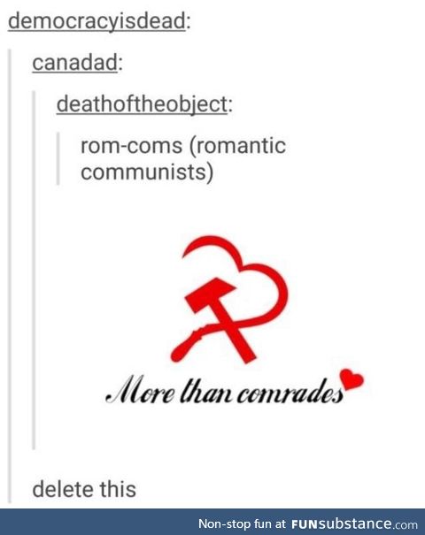 What rom-com actually stands for