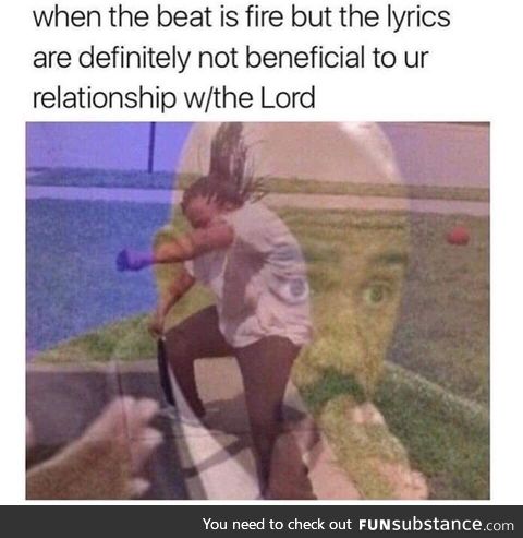 We need some Christian rap in here