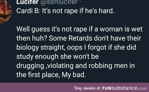 It's not rape if he's hard guys.. Cmon.