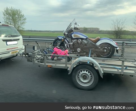 I took this picture today on the highway in Hungary