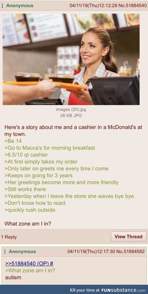 Anon goes to Maccas