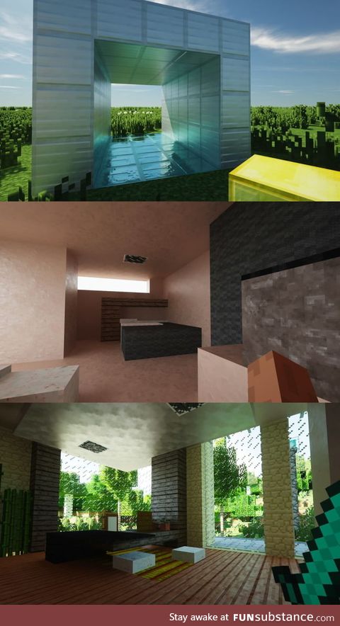 Minecraft with path tracing