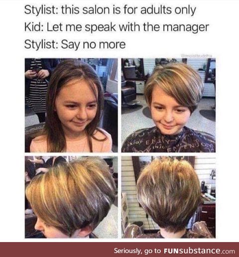 The "you are doomed" haircut