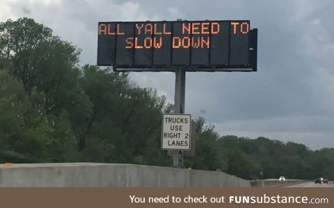 Speed Signs in Arkansas
