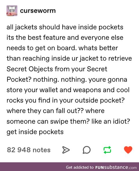 The Magic of Secret Pockets