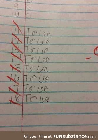 This kid is a genius