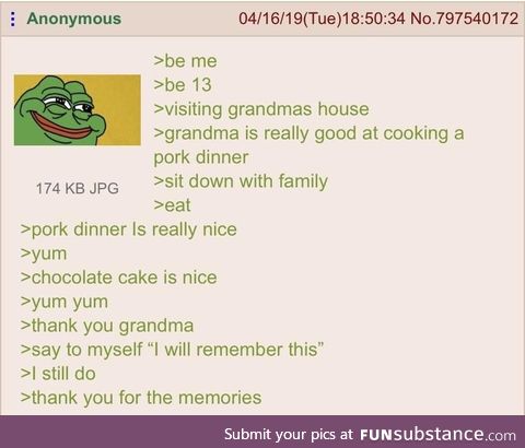 Anon loves his granny