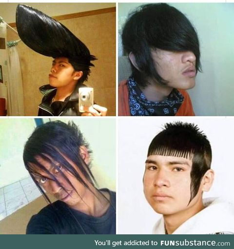 The four hairstyles of apocalypse