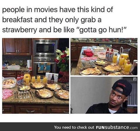 Breakfast in movies