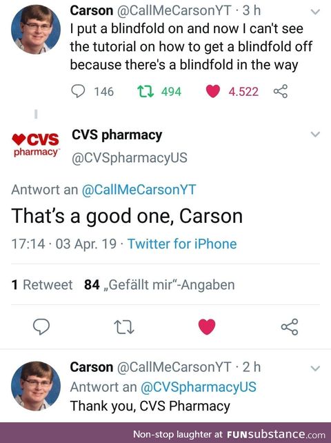 Nailed it. - Carson, probably