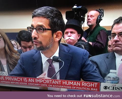 This guy in back at the Google CEO deposition