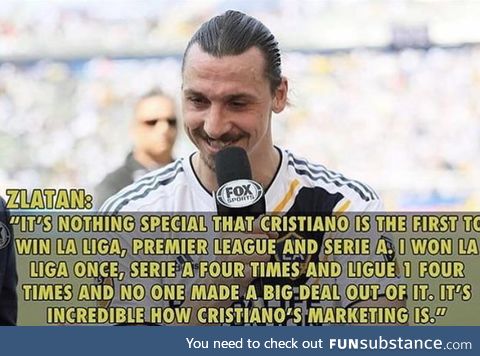 We all love Zlatan