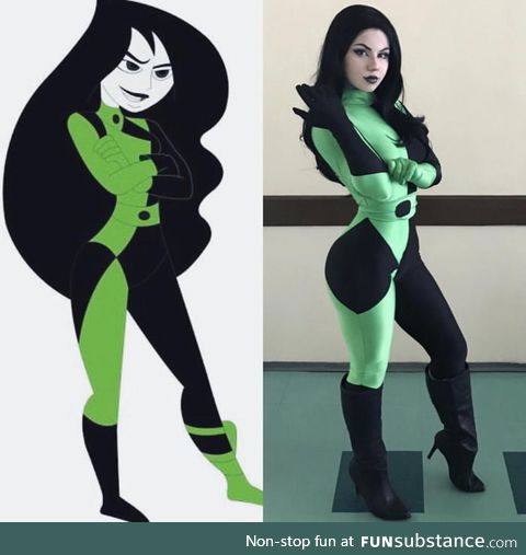 Shego cosplay from Kim Possible