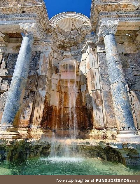 Water has been flowing for 2000 years, Burdur, Turkey