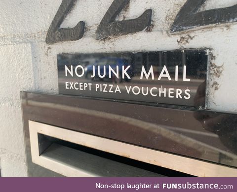 We all need pizza vouchers