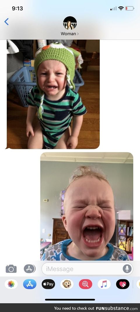 My best friend and I have an almost daily toddler tantrum competition going on