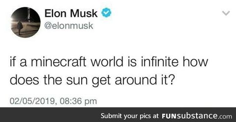 Elon asking the real question