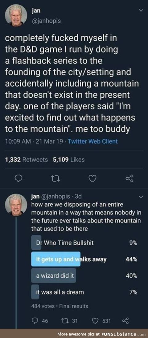 The Mountain is now an important NPC