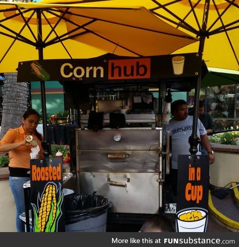 This Mexican Corn stand I found in San Antonio