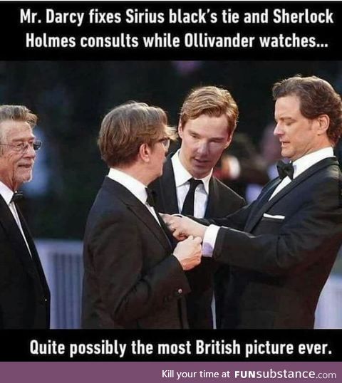 Quite possible the most British picture ever