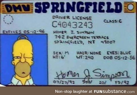 Today, Homer is 63 years old! Happy birthday Homer!