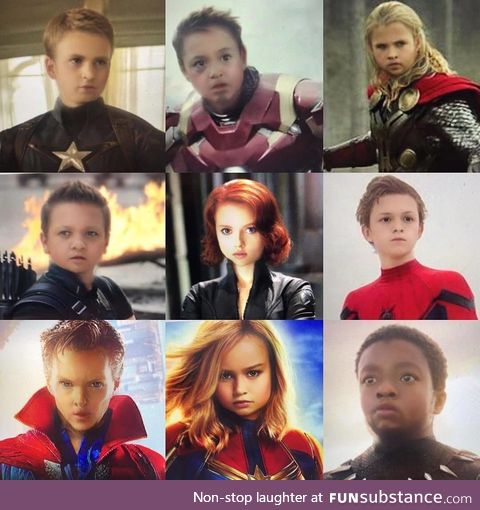 Kids superheroes