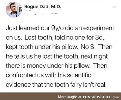 Smart kid is going places
