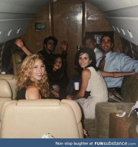 The cast of “Friends” went on a trip to Vegas before the show aired in 1994