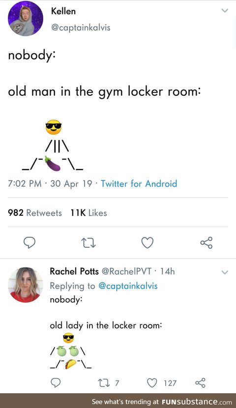 The problem with locker rooms