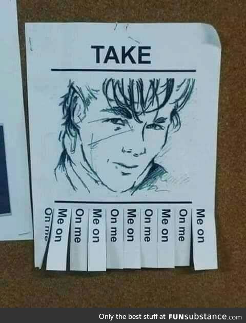 Take one