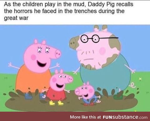Peppa Pig was dark af