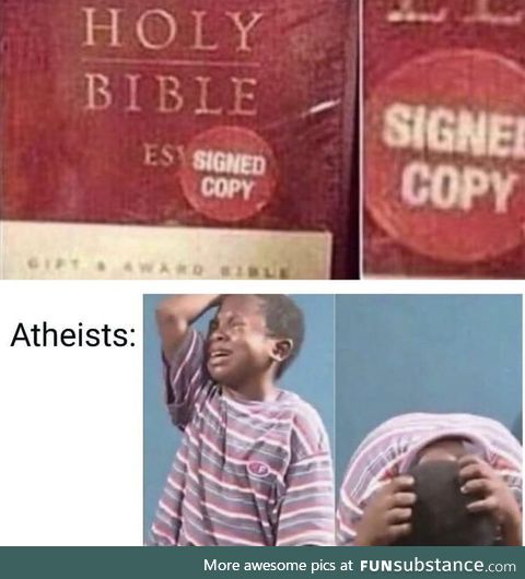 Checkmate atheists!