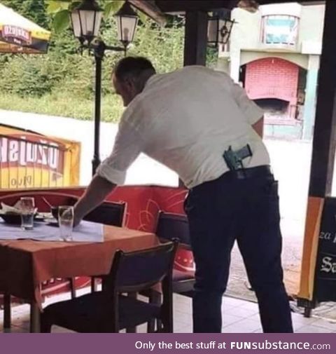 In Croatia the waiter is always right, not the customer