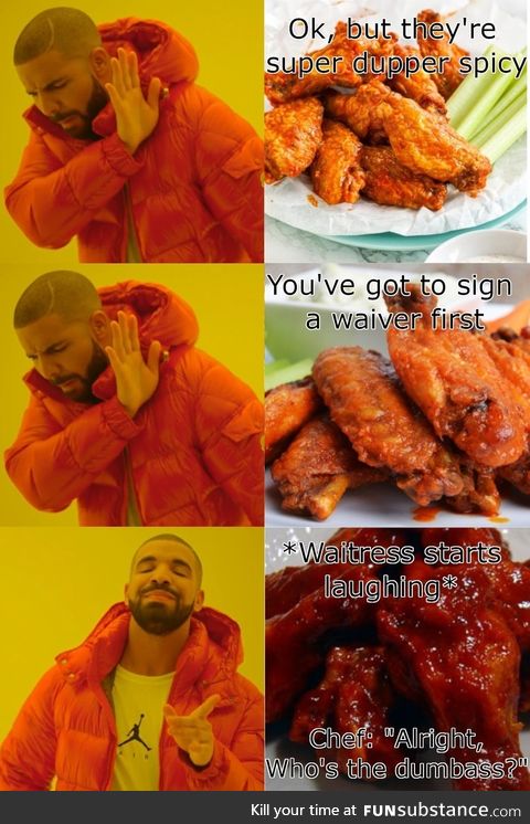 How to find hot wings
