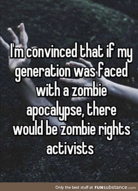 PETA zombie activists?