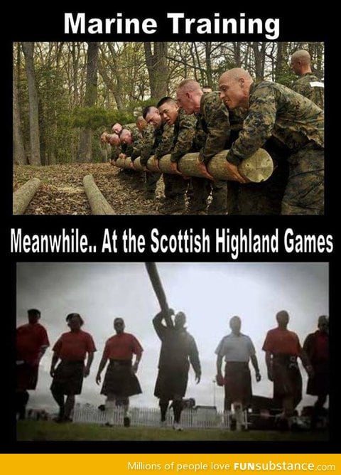 Scottish are badass