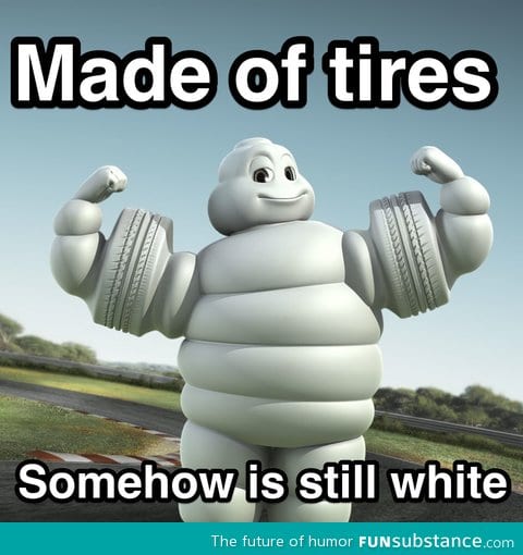 The Michelin mascot