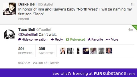 I will be waiting for this to happen, Drake Bell