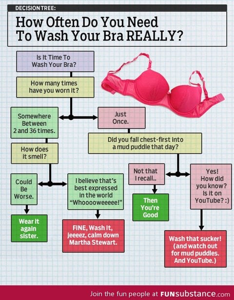 How often do you need to wash your bra really?