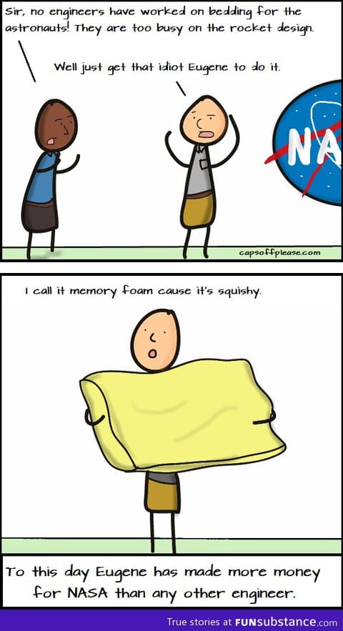 Nasa's space pillow