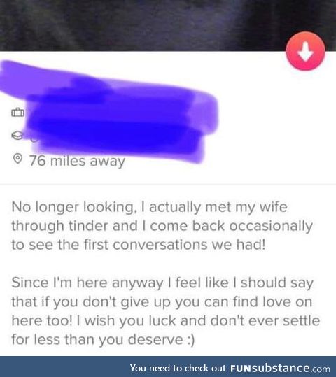 Wholesome guy on tinder