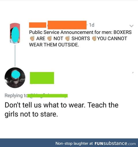 My property is pants optional