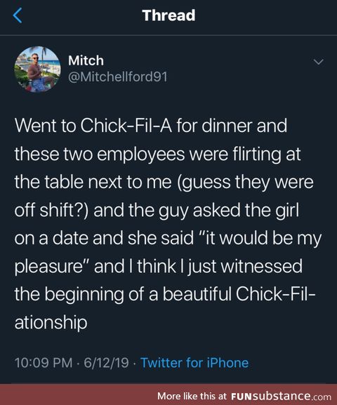 Fast food romance