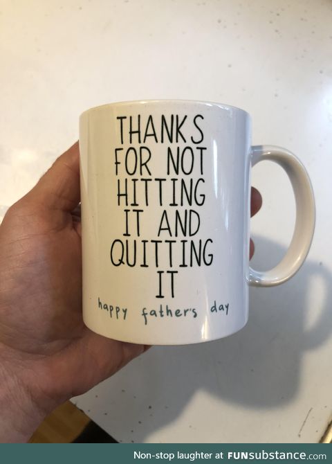 My kids got me a new coffee mug today :)