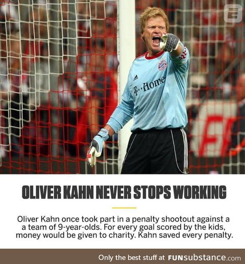 Oliver Kahn, no mercy