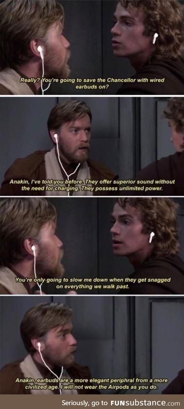 Obi is broke