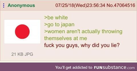 Anon goes to Japan