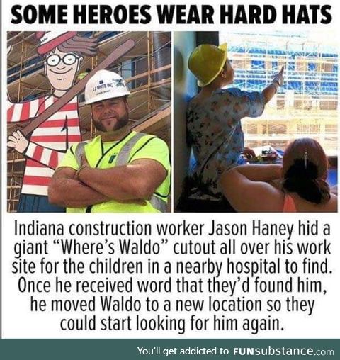 He's a hero