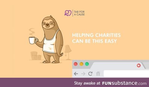 Tab for a Cause - Raise Money For Charity Each Time You Open A New Tab